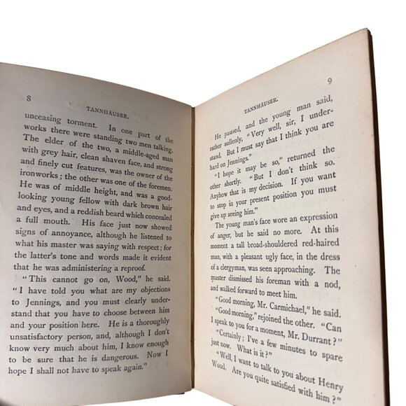 A Modern Tannhauser & The Bridge Hon. Mrs. Arthur Lyttelton Hardcover Book 1893 - Picture 7 of 16